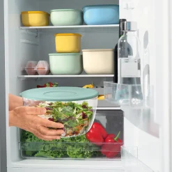 CENTRIFUGA INSALATA CON COPERCHIO Ø26CM 'SPIN&STORE' 