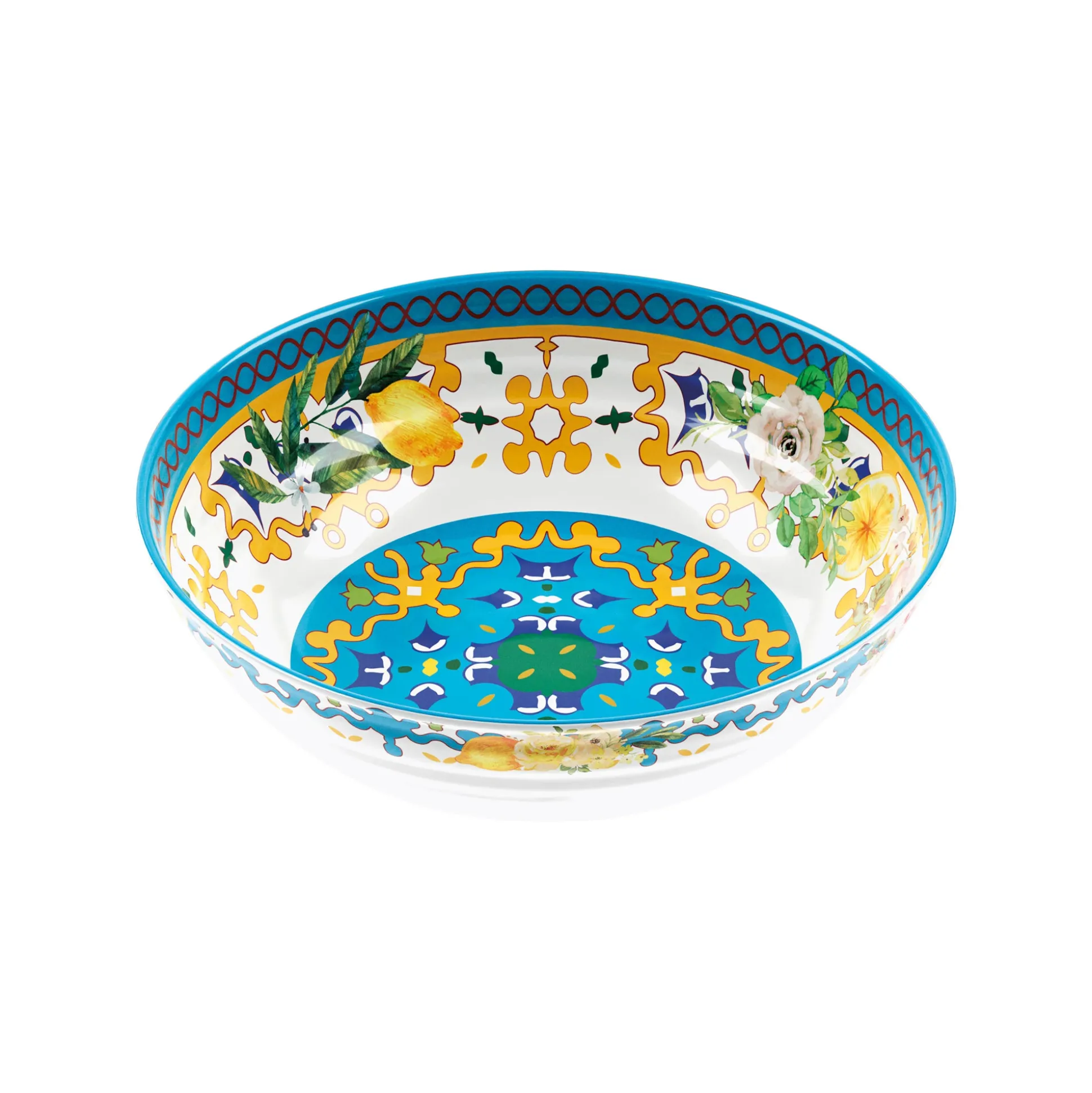 CONTENITORE Ø 30 CM ''FLOWER&LEMON''