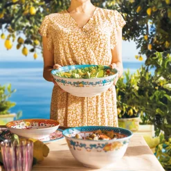 CONTENITORE Ø 30 CM ''FLOWER&LEMON''