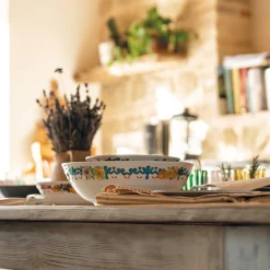 CONTENITORE Ø 30 CM ''FLOWER&LEMON''