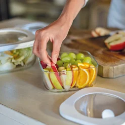 CONTENITORE ERMETICO IN VETRO 'STORE&MORE GLASS' "FOOD STORAGE"