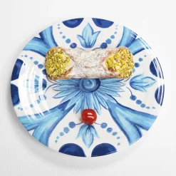 PIATTO DESSERT "BLUES"