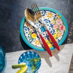 PIATTO DESSERT ''FLOWER&LEMON''