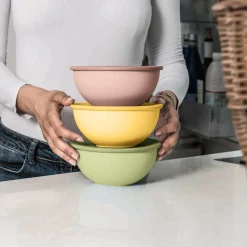 SET 3 CONTENITORI Ø16CM CON COPERCHIO 'EVERYWHERE BIO' 