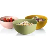 SET 3 CONTENITORI CON COPERCHIO 'EVERYWHERE BIO' "FOOD STORAGE"