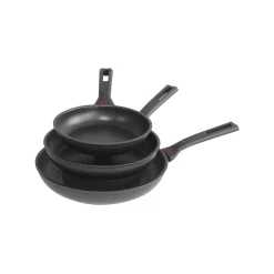 SET 3 PADELLE ø20-24-28CM ''COOK&PLUS''