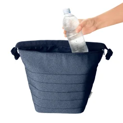 SET BORSA TERMICA CON CONTENITORE SALVAFRESCHEZZA 'HANDY JEANS' "ON THE GO"