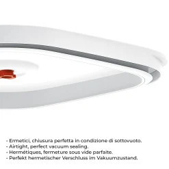 SET SOTTOVUOTO: 2 CONTENITORI + POMPA + SACCHETTI 'SAVE IT' "FOOD STORAGE"