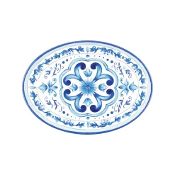 VASSOIO OVALE GRANDE "BLUES"