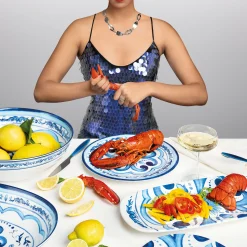 VASSOIO RETTANGOLARE PICCOLO "BLUES"